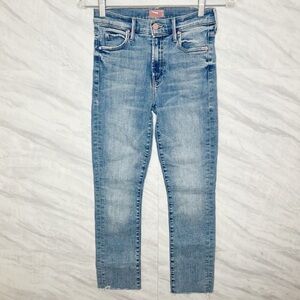 Mother Jeans The Rascal Ankle Fray Jeans 25